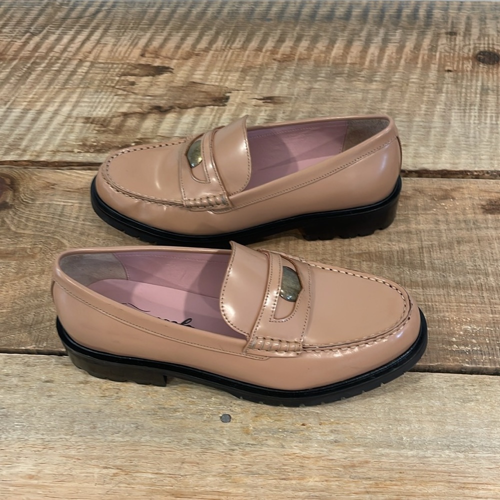 Free People Liv Loafers / Camel NWOB Size 38/8 - Picture 13 of 13
